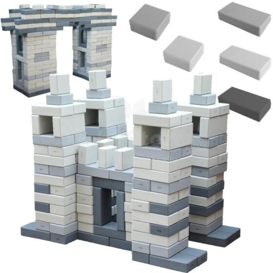 CLASSIC WORLD EDU Mega Construction Blocks EVA Bricks Soft for Building 90 pcs.