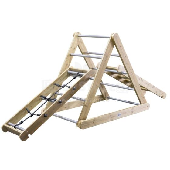 CLASSIC WORLD EDU Wooden Playground XL Montessori Climbing Ladder Set