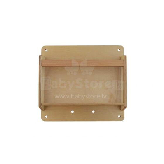 MASTERKIDZ Wooden Box for Objects 40 cm - STEM Scientific and Creative Board