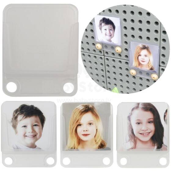 MASTERKIDZ Transparent Photo Card Pocket Case 6 pcs.