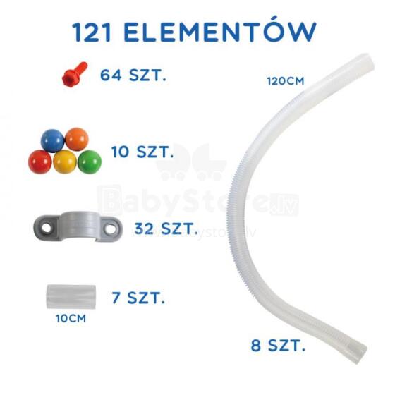 Система труб MASTERKIDZ STEM Board 121 деталь