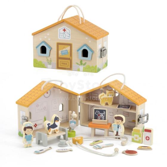 VIGA Wooden Animal Clinic Ветеринарная больница