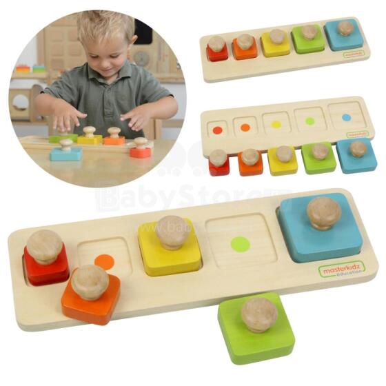 MASTERKIDZ Montessori Learning Sizes and Colors Puzzle