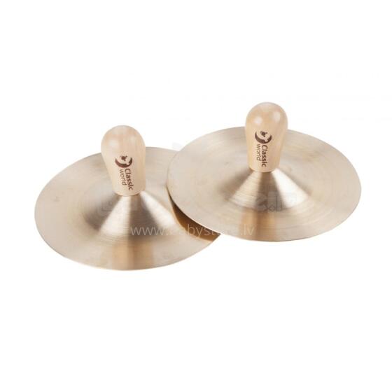 CLASSIC WORLD EDU bērnu mūzikas instrumentu šķīvji (15 cm) 2 gab.