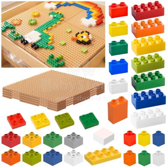 Набор конструкторов MASTERKIDZ STEM 563 шт. с накладками на панели 4 шт.