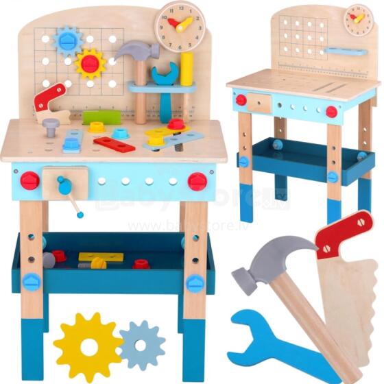TOOKY TOY Wooden DIY Table Workshop