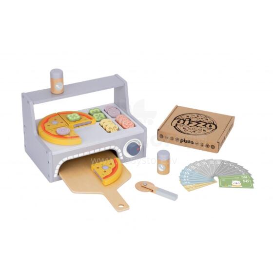 TOOKY TOY Pizzeria Деревянные принадлежности для пиццерии