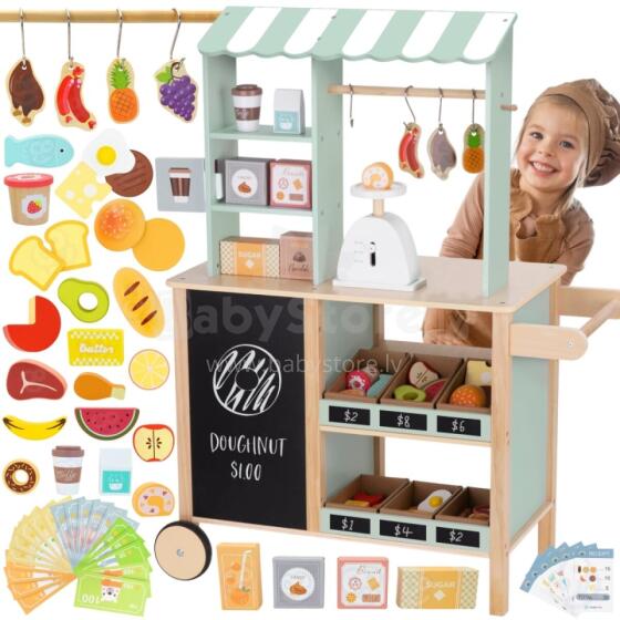 WOOPIE GREEN Large Multifunctional 5in1 Shop Stall Supermarket Restaurant Cafe Kitchen 73 el