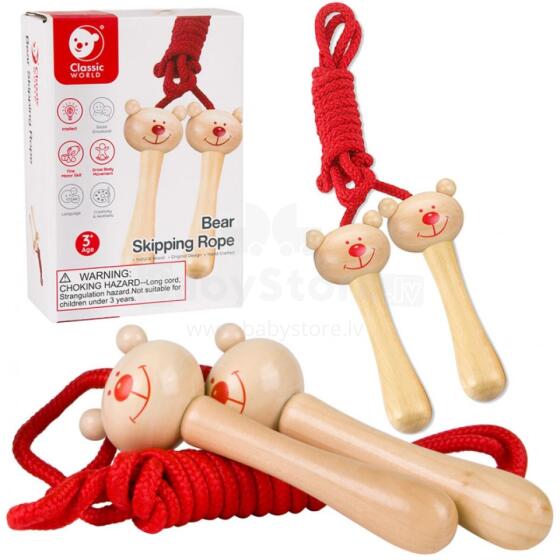CLASSIC WORLD Teddy Bear Jump Rope