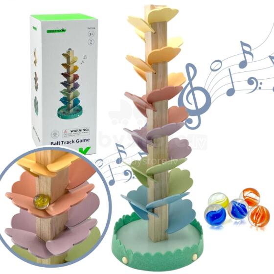 TOOKY TOY Деревянная красочная вращающаяся башня для детей