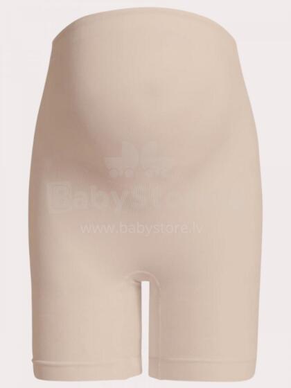 Sweet Mama Panties Art.63974 Beige Bezvīļu biksītes/šorti ar augsto vidukli un vēdera atbalstu (S/XL)