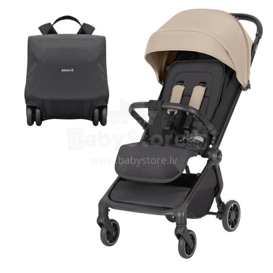 Baby stroller CARRELLO Atom S CRL-5526 Ceramic Beige
