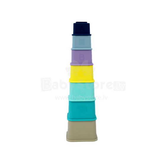 Bbluv Stacking Cup Art.250354 Kraušanas trauki - piramīda