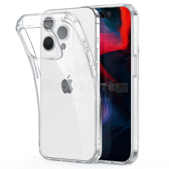 Fusion Ultra Back Case 2 mm silikona aizsargapvalks Apple iPhone 15 caurspīdīgs