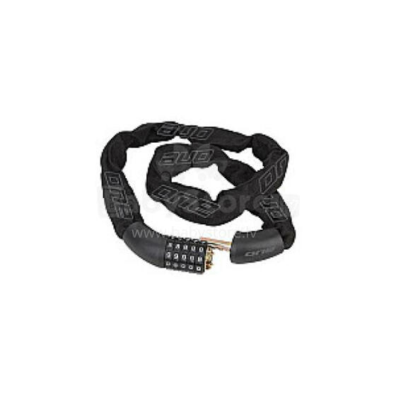 One Combination Lock Ø6mm 90cm - Black/Gray