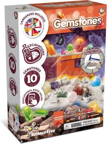 Science kit - Excavations - Gemstones