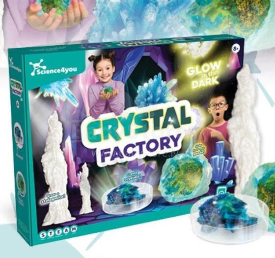 Science kit - Crystal Factory (Glow in the Dark)
