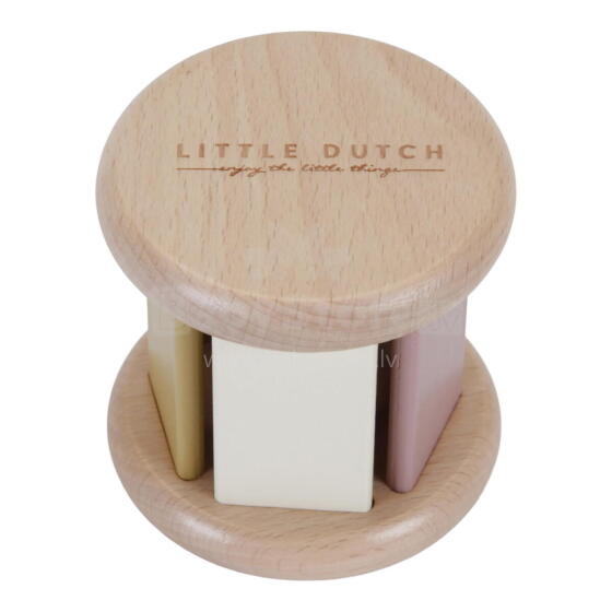 Little Dutch Roller Rattle Art.4703  Деревянная развивающая игрушка