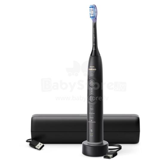 PHILIPS 7100 Sonic elektriskā zobu birste, melna