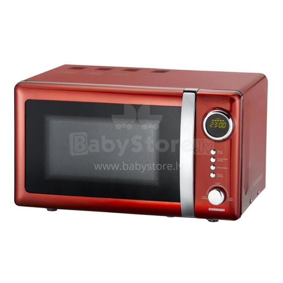 Melissa mikroviļņu krāsns, 700W, 20L, sarkana