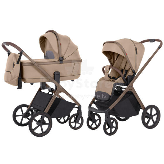 Детская коляска 2в1 CARRELLO Vector CRL-6550 2025 Пена Бежевый