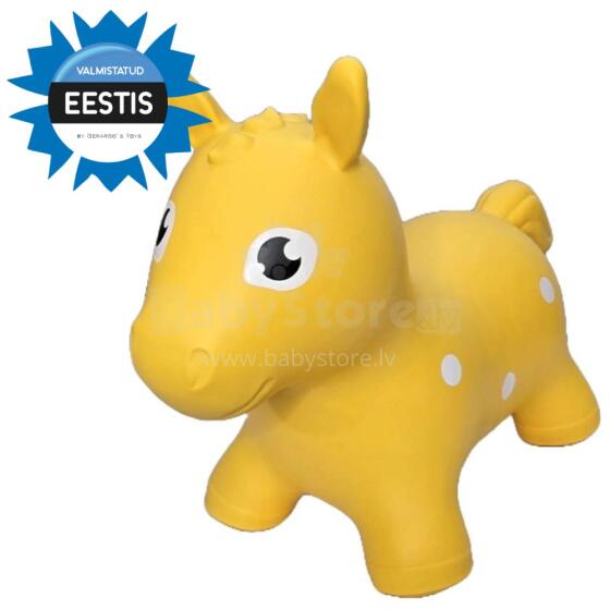 Gerardo's Toys Jumpy hüppeloom Hobune, kollane