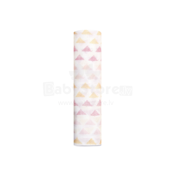 Aden Anais Muslin Swaddles Art.251311 Primrose High quality bamboo muslin swaddle, 1 pc. (120x120 cm)