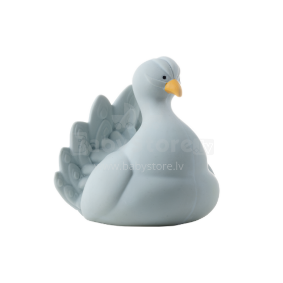 Natruba Bath Toy Peacock Art.251331 Pavlīns no 100% naturāla (dabas) kaučuka
