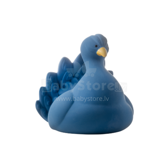 Natruba Bath Toy Peacock Art.251332 Павлин  из 100% натурального (природного) каучука