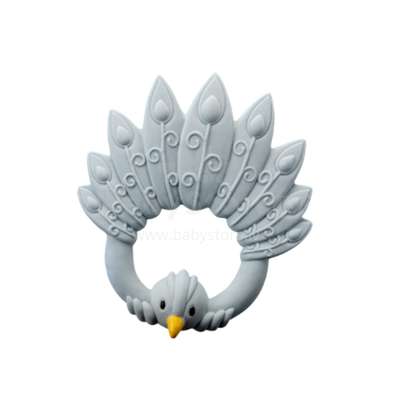 Natruba Rubber Rattle Art.251336 Zobu graužāmais no 100% naturāla (dabas) kaučuka