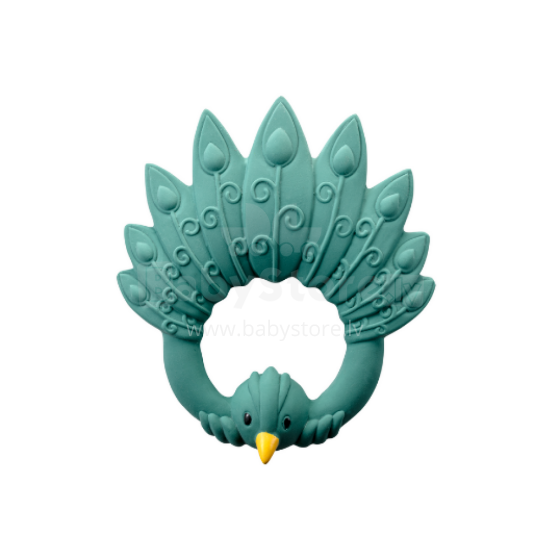 Natruba Rubber Rattle Art.251341 Zobu graužāmais no 100% naturāla (dabas) kaučuka