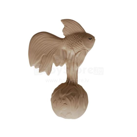 Natruba Rubber Rattle Art.251348 Zobu graužāmais no 100% naturāla (dabas) kaučuka