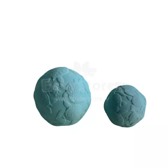 Natruba Rubber Sensory Balls Art.251352 Прорезыватель-мячики из 100% натурального (природного) каучука