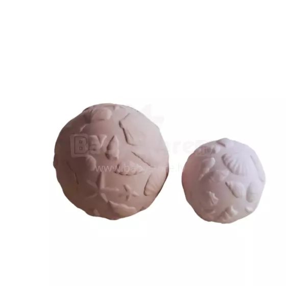 Natruba Rubber Sensory Balls Art.251353 Прорезыватель-мячики из 100% натурального (природного) каучука
