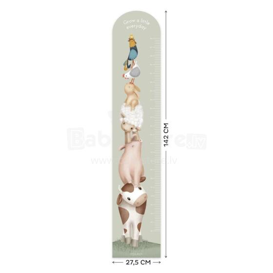 Little Dutch Stikc Wall Sticker Art.WD450022 Little Farm Настенная наклейка Ростомер