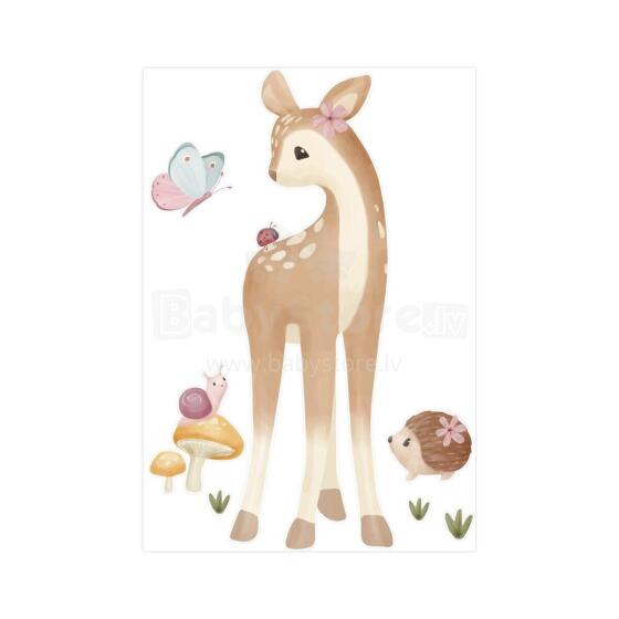 Little Dutch Wall Sticker Art.WD379031 Fairy Garden Measuring wall sticker