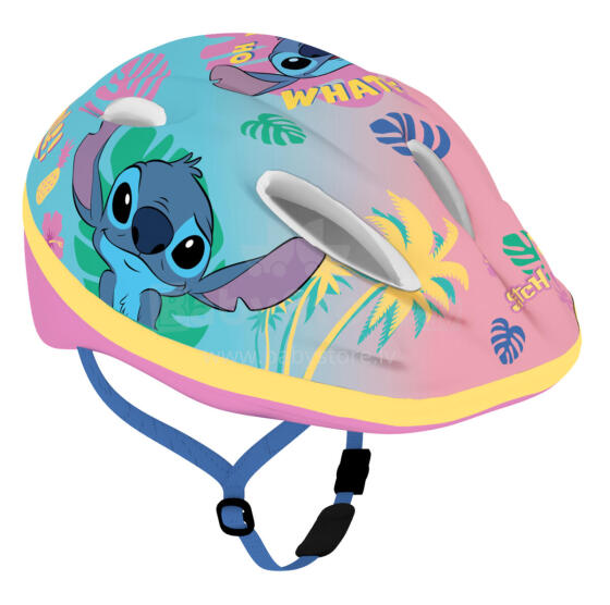 Disney Bike Helmet Stitch Art.59291  Сертифицированный, регулируемый шлем/каска для детей