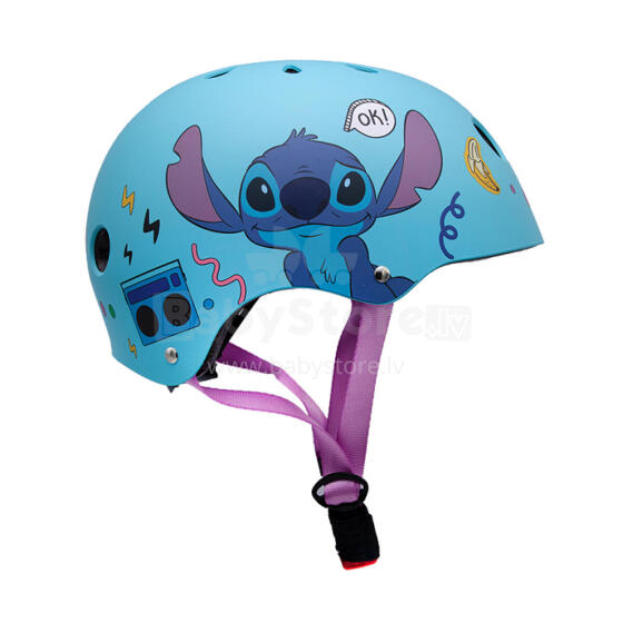 Disney Sport Helmet Stitch Art.59299  Сертифицированный, регулируемый шлем для детей