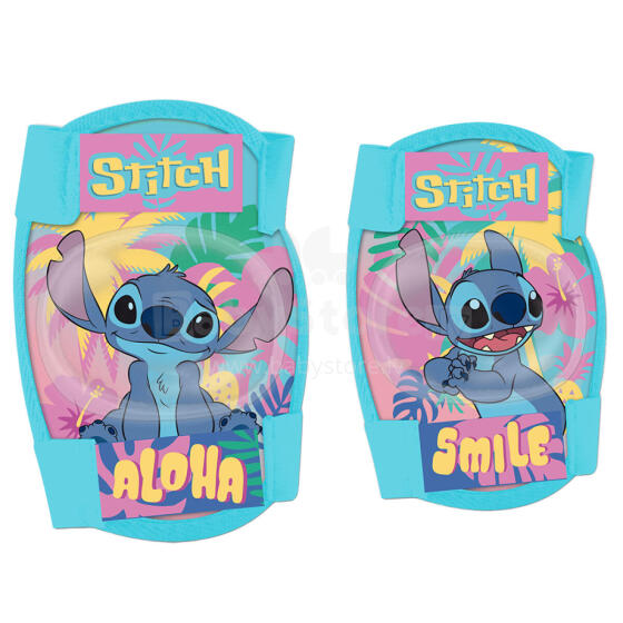 Disney Protectors Stitch Art.59295 Elkoņu un ceļu aizsargu komplekts bērniem
