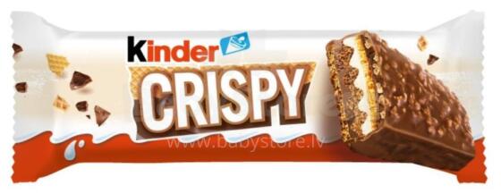 Kinder Crispy Art.100384  šokolādes batoniņs bērniem, 34.5g
