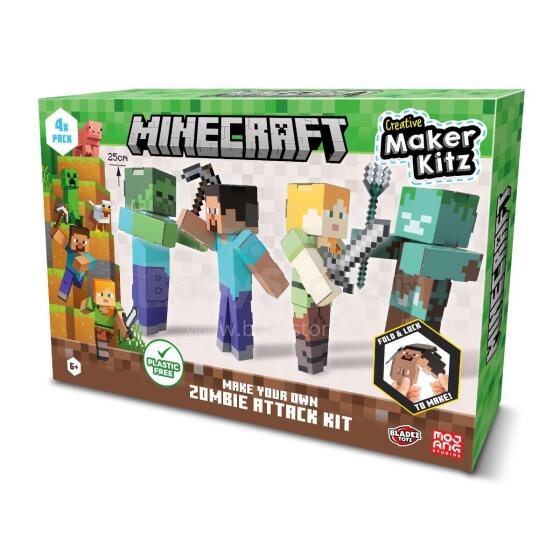 MINECRAFT meisterdamise komplekt Make your own zombie attack