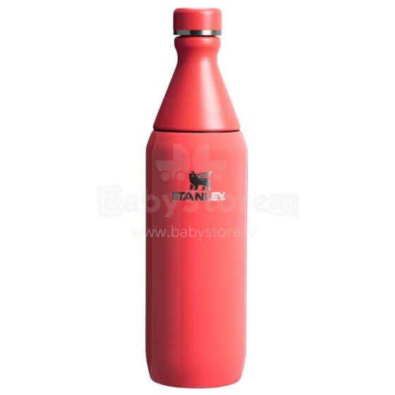 Thermos The All Day Slim Bottle 0.6L glossy coral red-orange