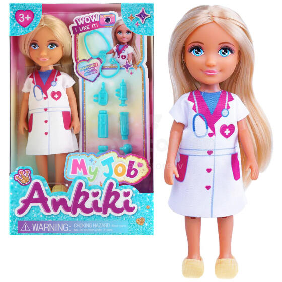 LALKA DZIEWCZYNKA DOKTOR LEKARZ