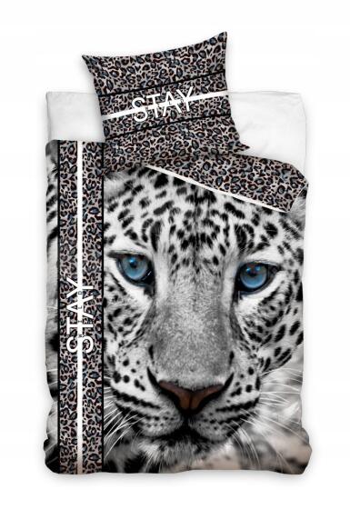 Carbotex Bedding Tiger 135x200/80x80cm Art.NL201104-4 Kokvilnas gūltas veļas komplekts