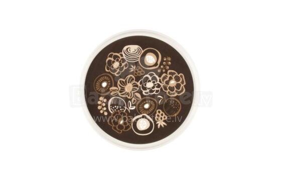 Maku Sarka plate 20 cm brown
