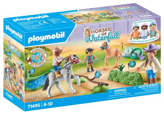 PLAYMOBIL HORSES OF WATERFALL Poniju turnīrs 71495