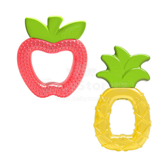DR.BROWN'S cooling gum massager with water PINEAPPLE&APPLE