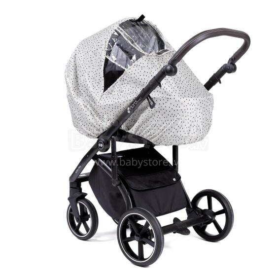 NordBaby Raincover Art.252151 Beige Dotty Universālā lietusplēve