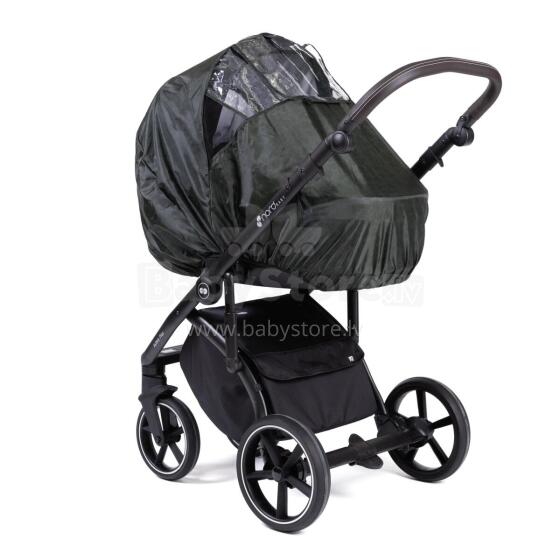 NordBaby Raincover Art.252152 Khaki Print  Universālā lietusplēve