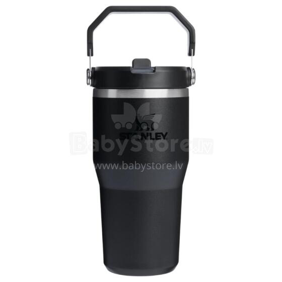 Thermo mug with straw The IceFlow Flip Straw 2.0 Tumbler 0.6L black 2.0